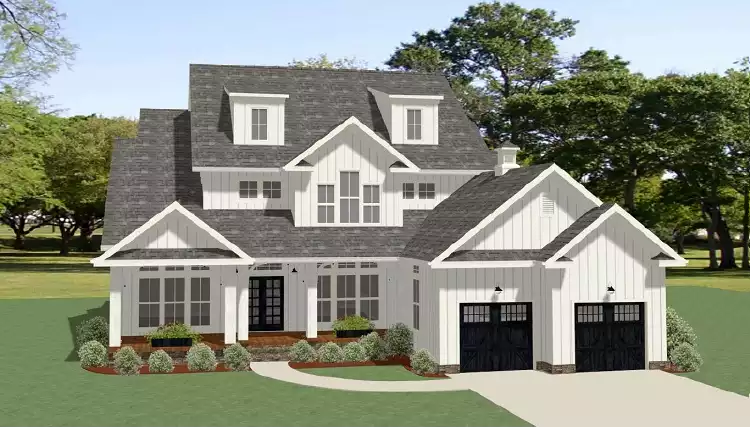 image of farmhouse plan 7089